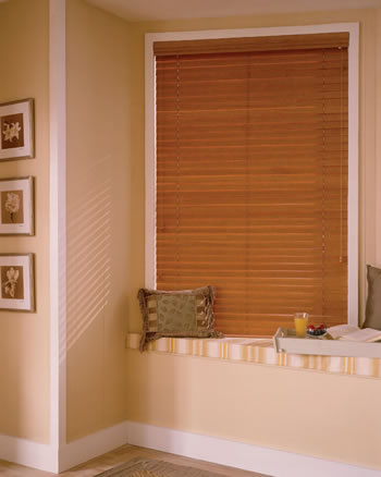 Closed Wood Blinds