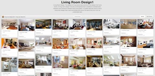 pinterest-living room design