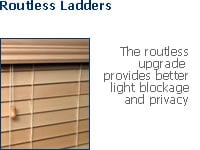 routless blinds