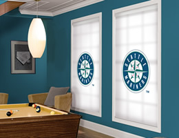Seattle Mariners Roller Shades
