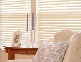 Privacy 2" Faux Wood Blinds