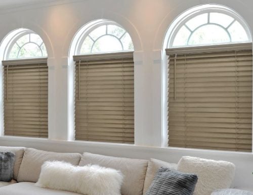 SmartPrivacy Cordless 2" Wood Blinds